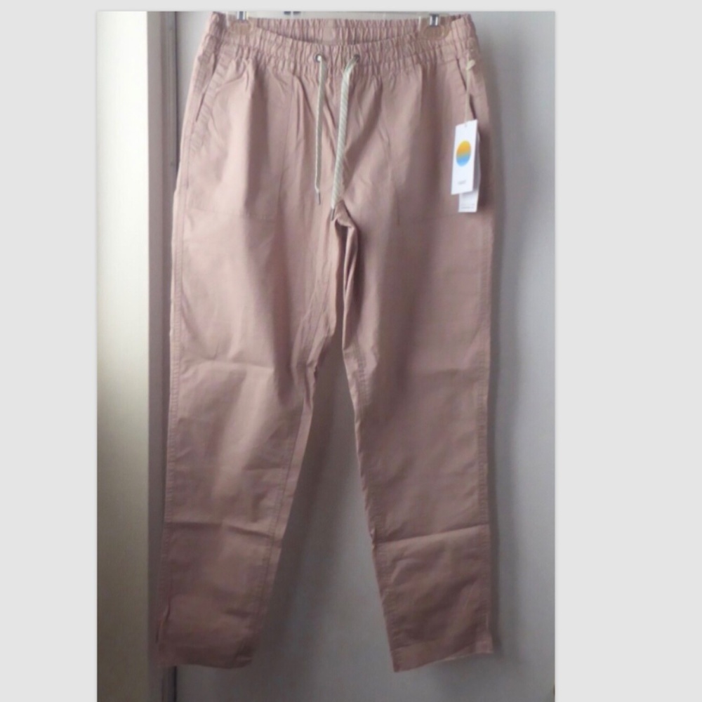 SALE VUORI Women's Vintage Ripstop Pants Organic Cotton DOGWOOD Small NWT